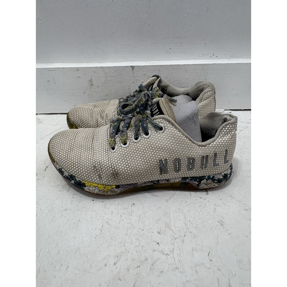 NOBULL Floral Trainers Palm Mens 4 Womens 5.5